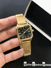 Jentury Women’s Gold Square Watch - Luxury Jewelry Timepiece