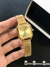 Jentury Women’s Gold Square Watch - Luxury Jewelry Timepiece