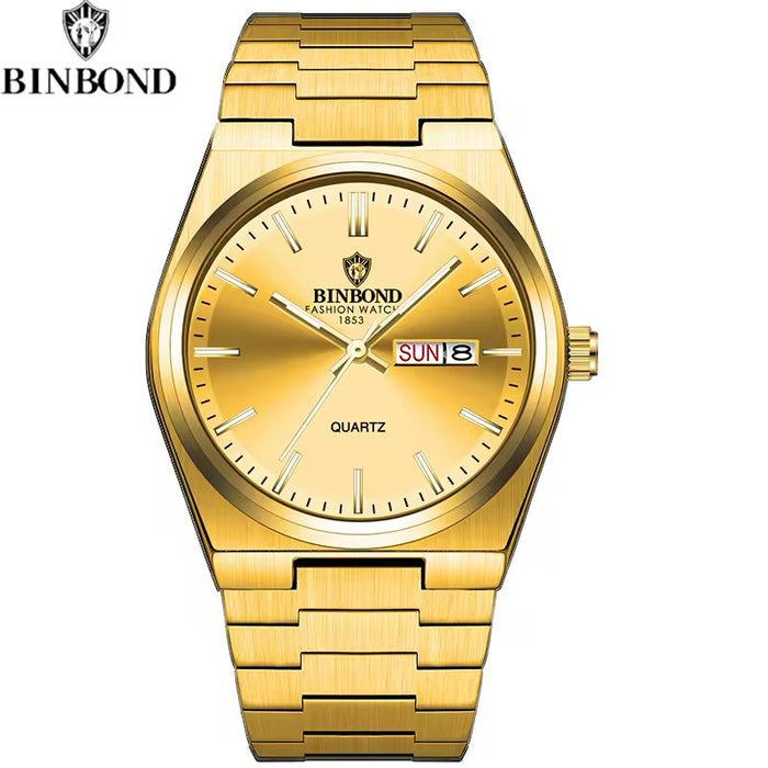 Binbond Men’s Luxury Integrated Bracelet Watch - Executive Edition